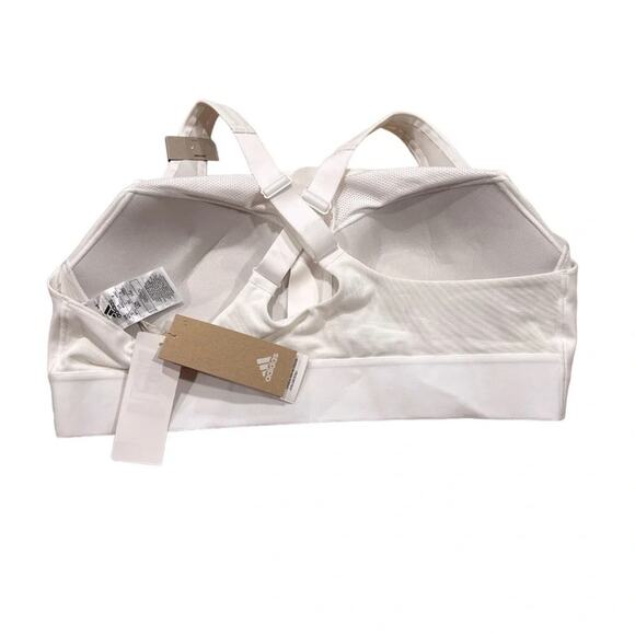 ADIDAS ULT Incl Bra Sports Bras White  Size 40C NWT - Picture 10 of 13